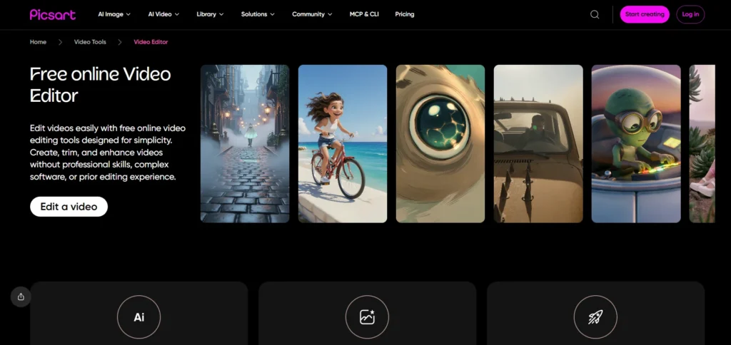 Video Editing Software - Picsart Video Editor