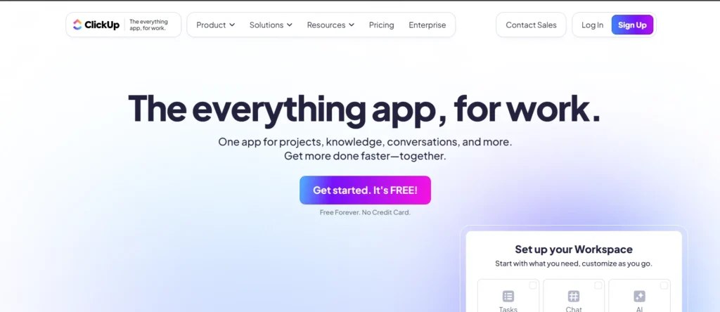 Project Management Software – ClickUp