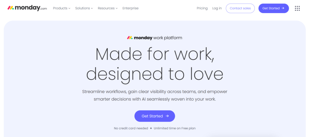 Project Management Software – Monday.com