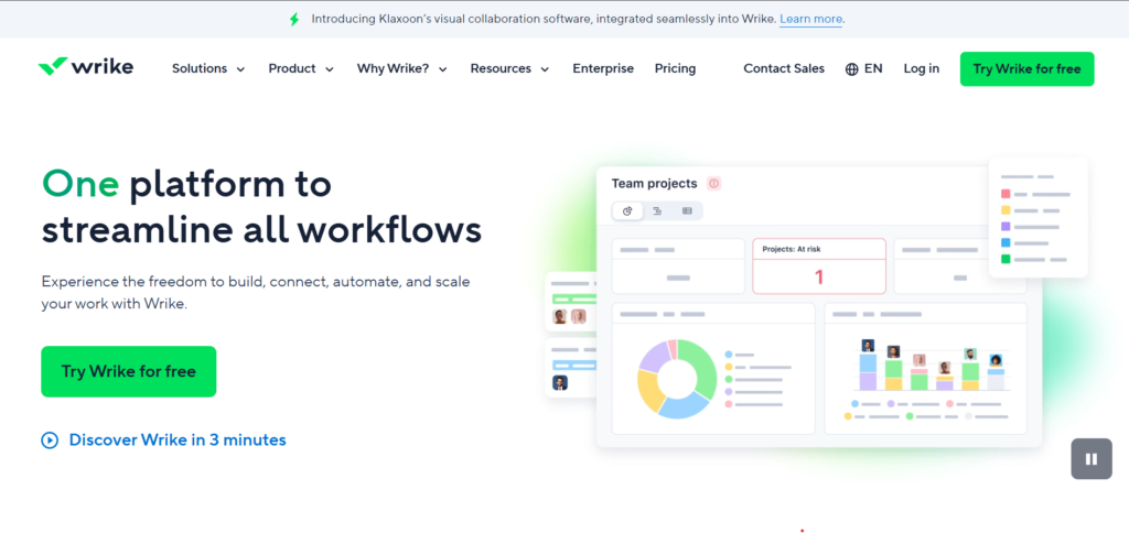 Project Management Software – Wrike