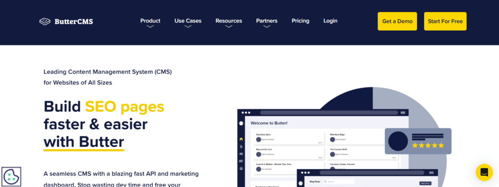 CMS for Next.js - ButterCMS