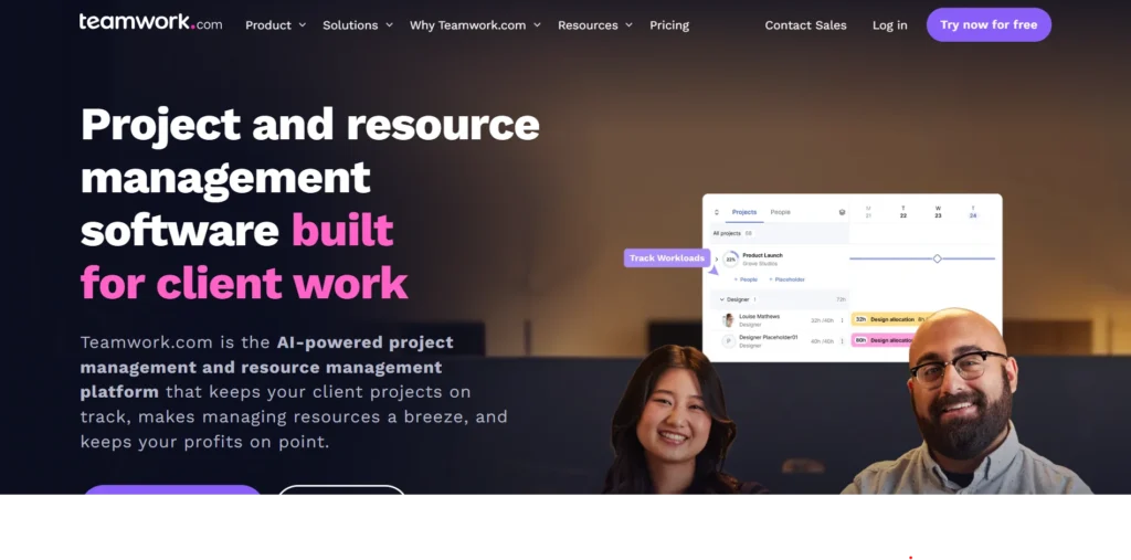 Project Management Software – Teamwork