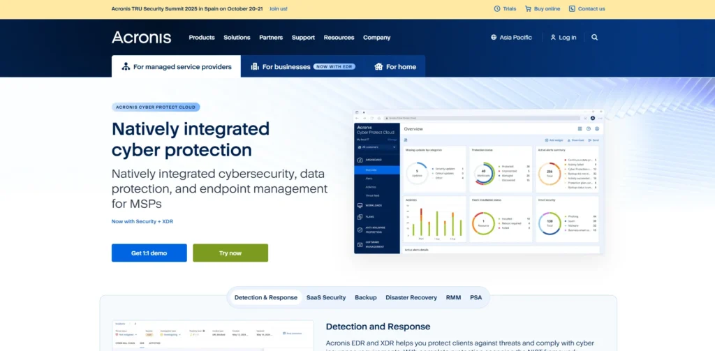 Cloud Backup Solution - Acronis