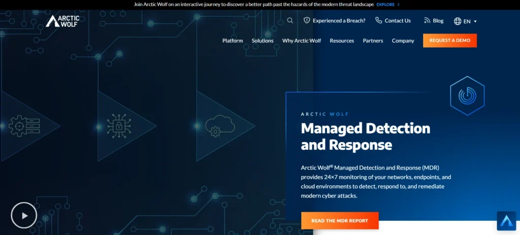 XDR Solution and Vendor - Arctic Wolf Managed XDR