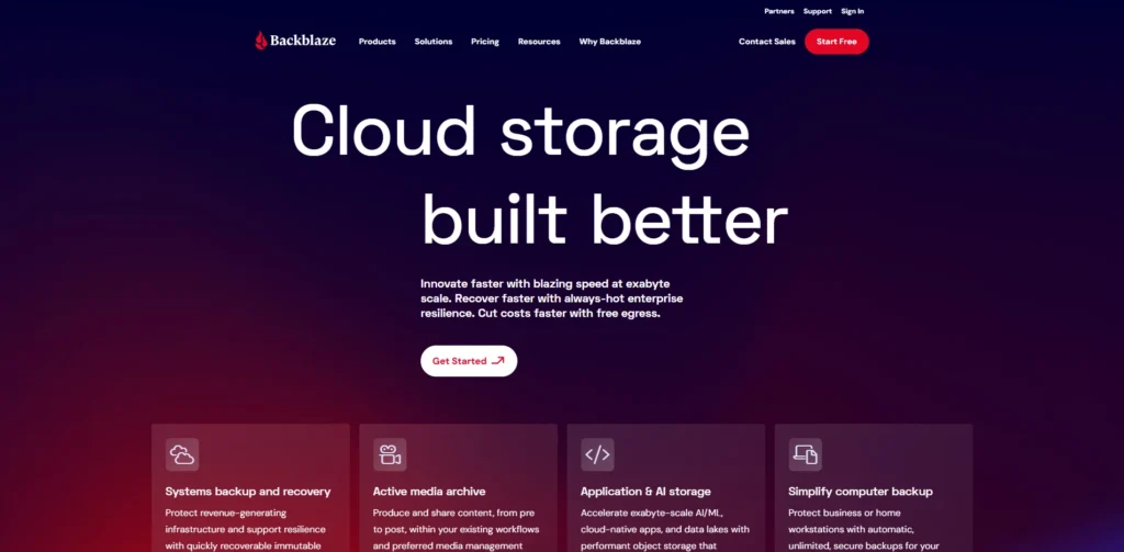 Cloud Backup Solution - Backblaze