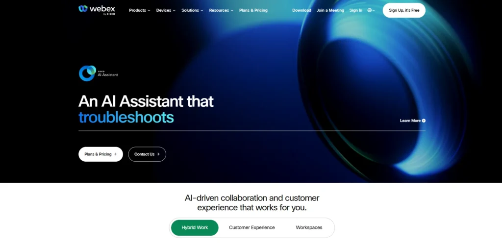 Video Conferencing Software - Cisco Webex