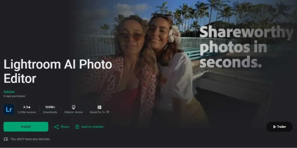 Free Photo Editing Apps for Android