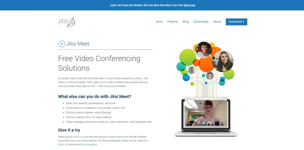 Video Conferencing Software - Jitsi Meet