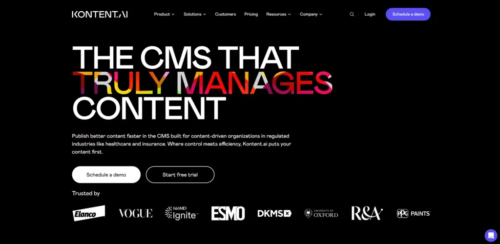 CMS for Jamstack - Kentico Kontent