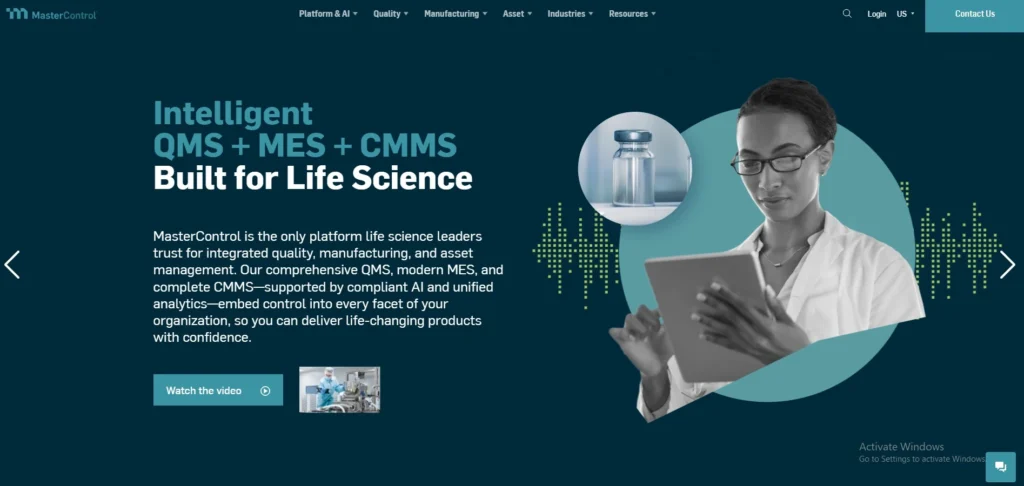 Document Management Software-MasterControl