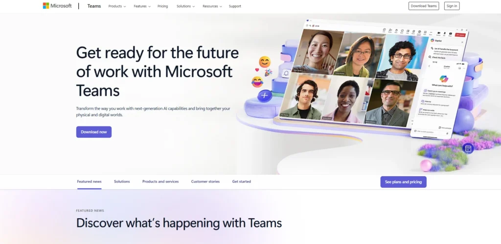Video Conferencing Software - Microsoft Teams