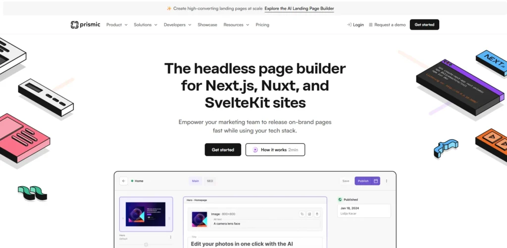CMS for Jamstack - Prismic