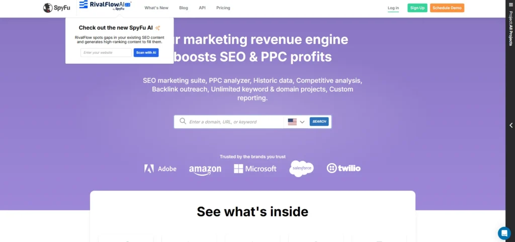 Backlink Analysis Tool - SpyFu