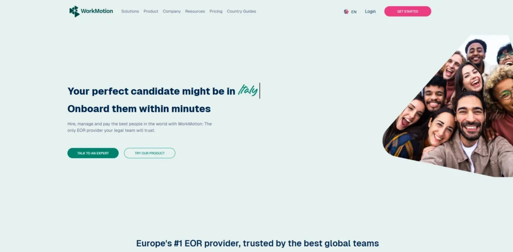 Deel Alternative - WorkMotion