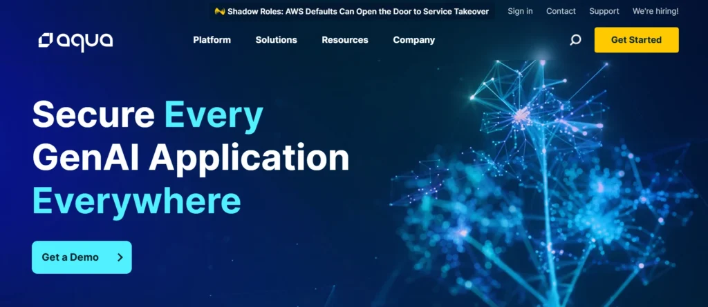 Cloud Workload Protection Platform – Aqua Security