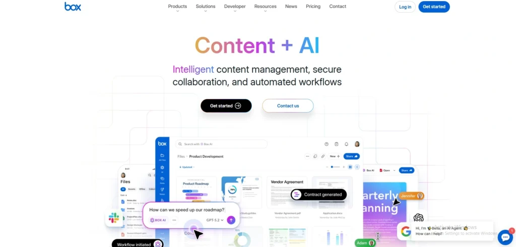 Document Management Software- Box