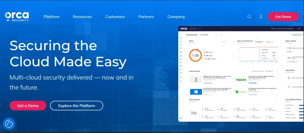 Cloud Workload Protection Platform – Orca Security