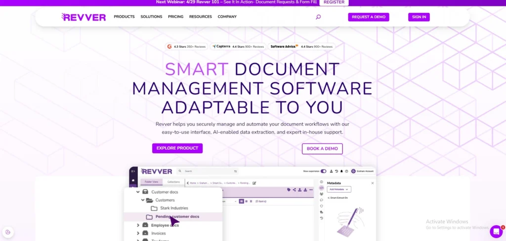 Document Management Software-Revver