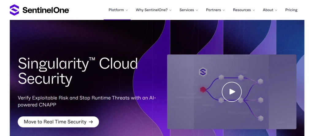 Cloud Workload Protection Platform – SentinelOne Singularity Cloud