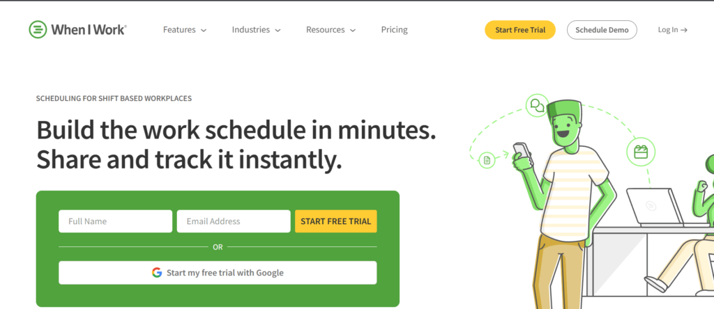 Attendance Tracking Software – When I Work


