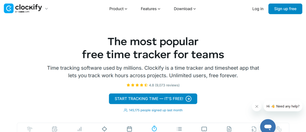 Attendance Tracking Software – Clockify

