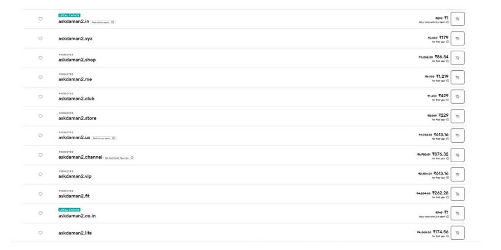 Best Domain Registrar