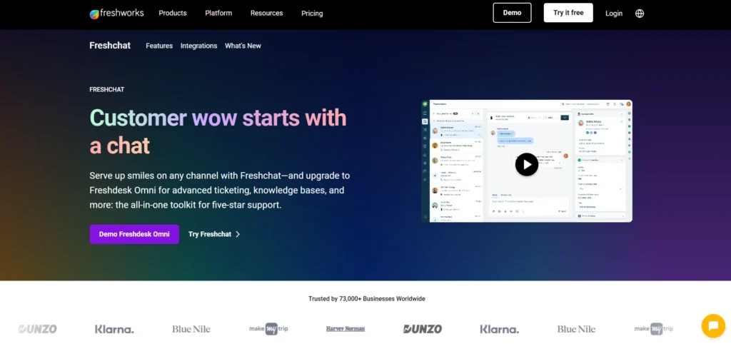 AI Agent for Ecommerce - Freshchat