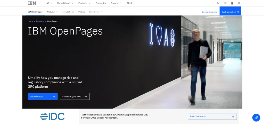 Risk Management Software - IBM OpenPages