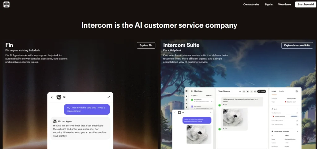 AI Agent for Ecommerce - Intercom