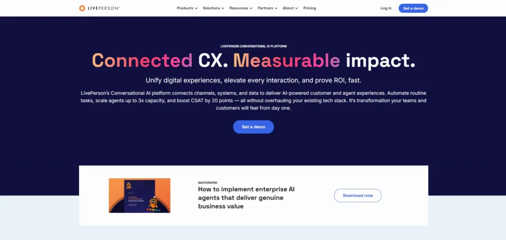 AI Agent for Ecommerce - LivePerson
