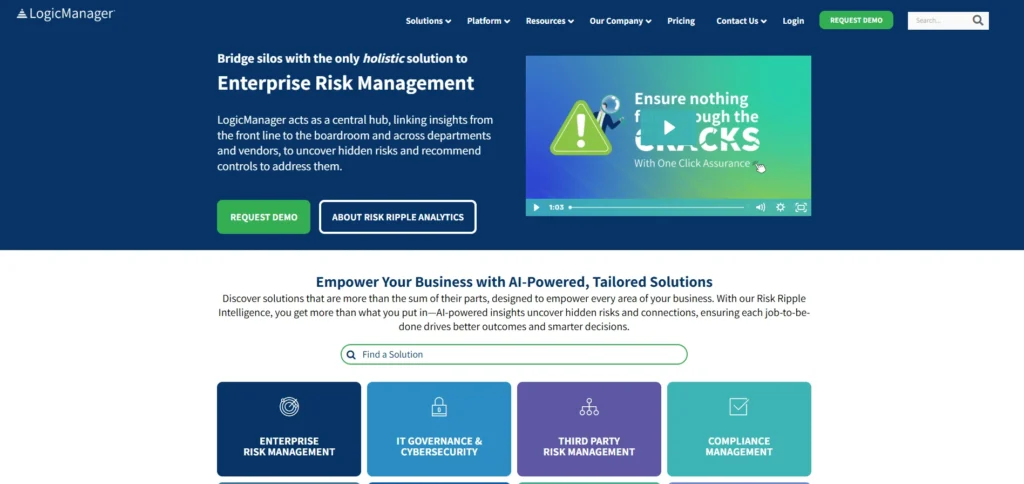 Risk Management Software - LogicManager