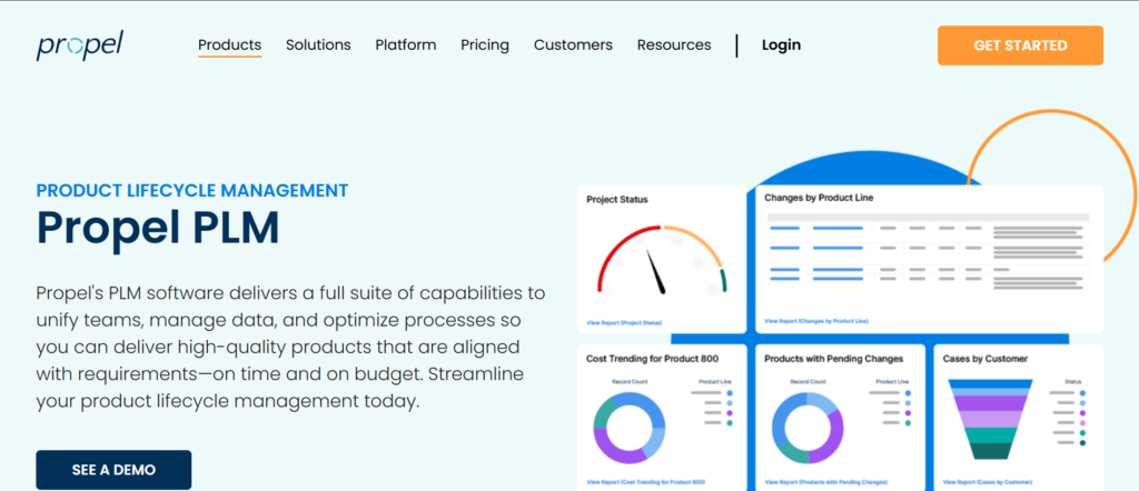 Product Lifecycle Management Software-Propel PLM