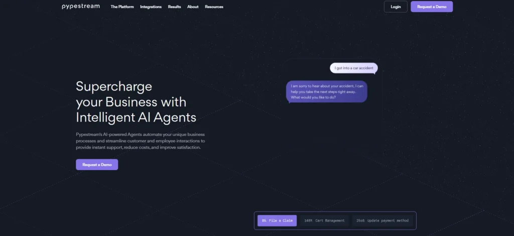 AI Agent for Ecommerce - Pypestream