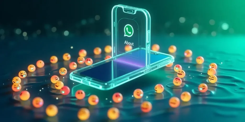 WhatsApp About Lines