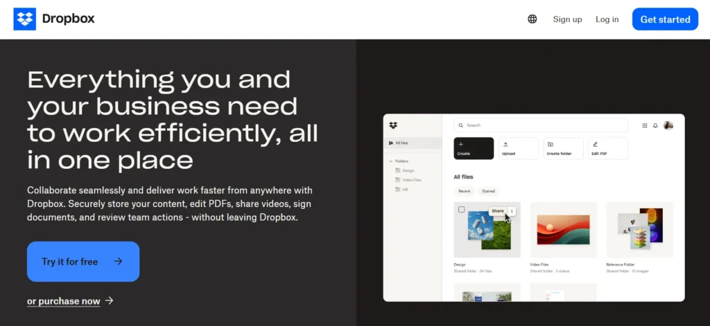 Dropbox - Cloud Storage Alternatives