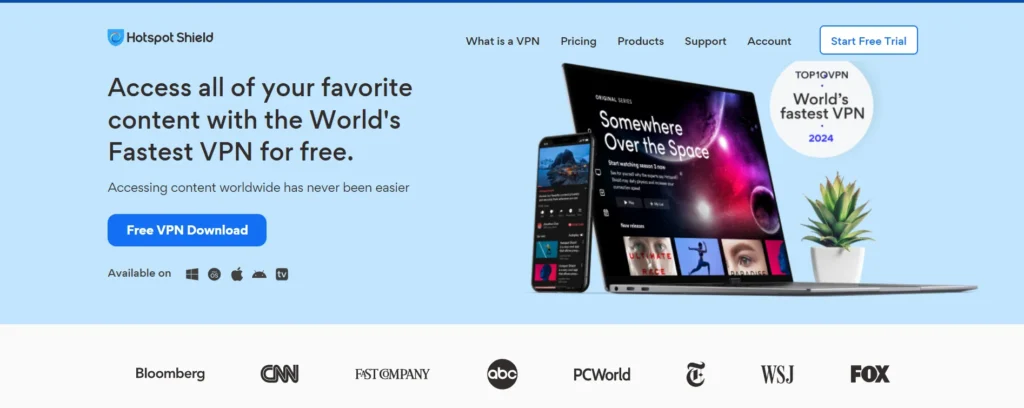Hotspot Shield - VPN for Windows