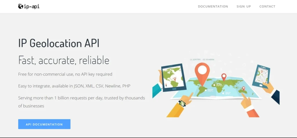 IP-API - IP Address Lookup Tool