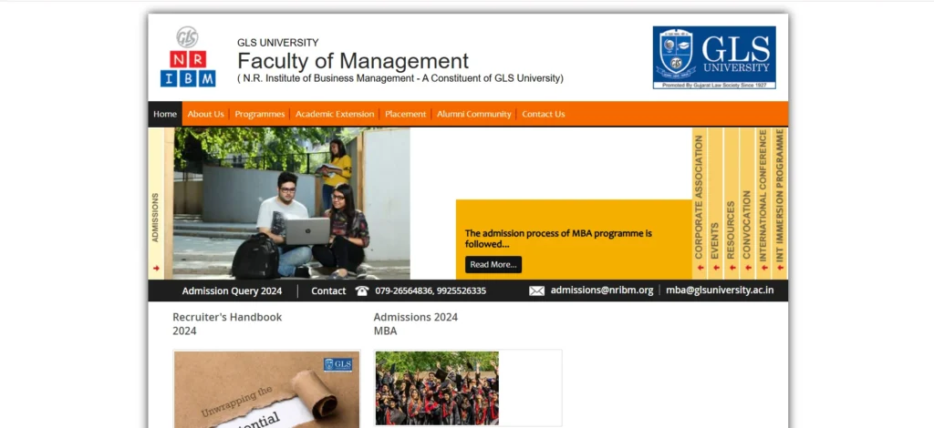 MBA Colleges in Ahmedabad NRIBM