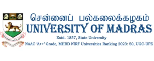 University of Madras – Department of Management Studies - MBA Colleges in Chennai