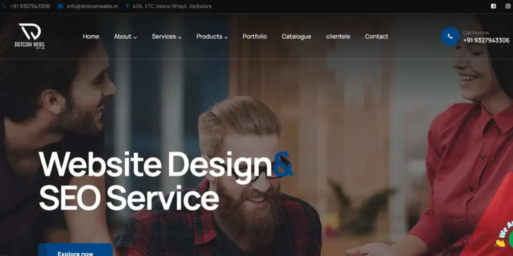 Website Design Companies in Vadodara