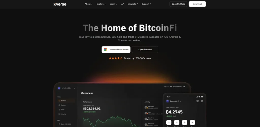 Xverse - Binance Alternative