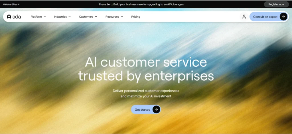 Best Chatbots for Shopify Ada