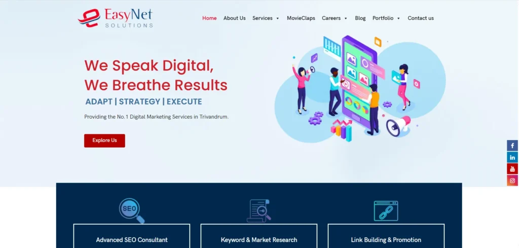  Digital Marketing A​gencie⁠s in Trivandru‍m-  Eas‌ynet Digit‍al
