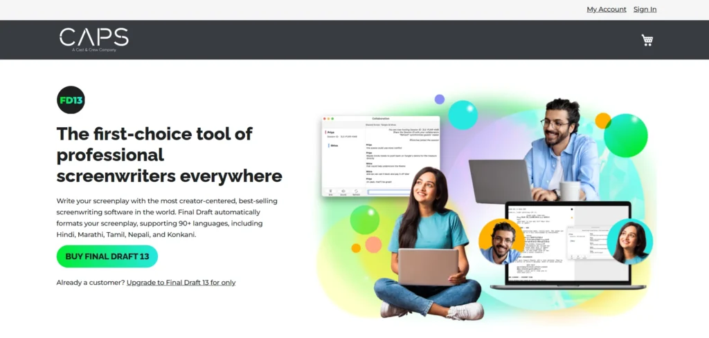 Script Writing Software - Final Draft Reader + Free Alternatives