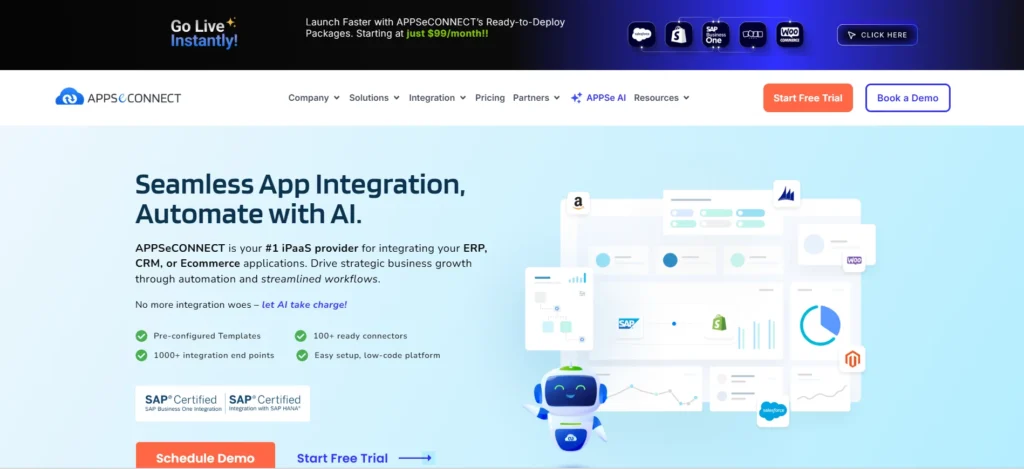APPSeCONNECT - Magento SAP Integration Solution