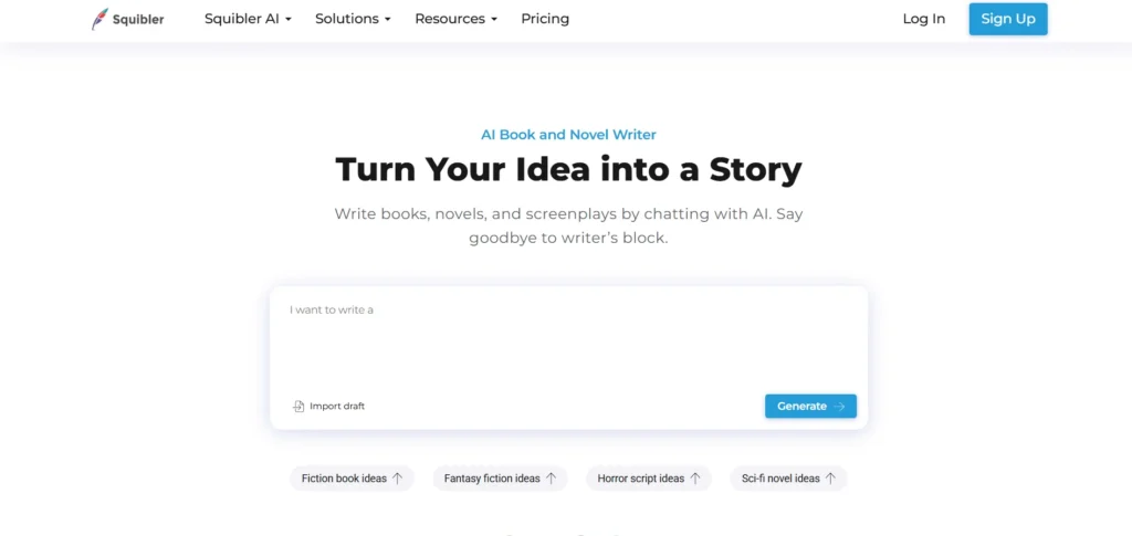 Script Writing Software - Squibler