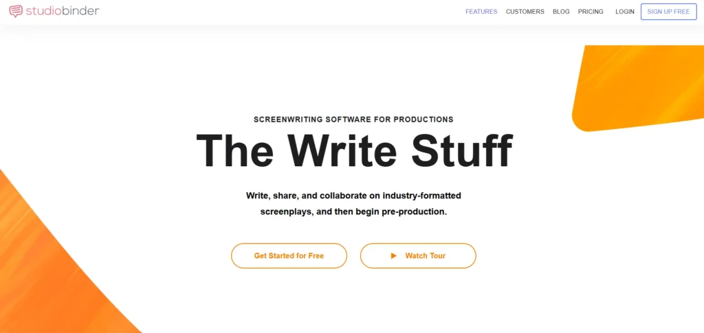 Script Writing Software - StudioBinder