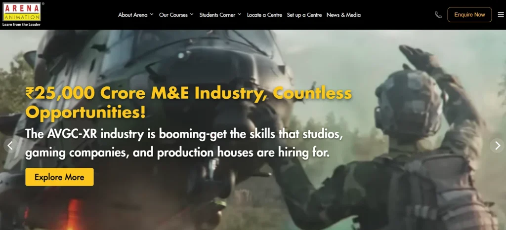 game development courses in hyderabad - Arena Animation – Game Design & Development Program