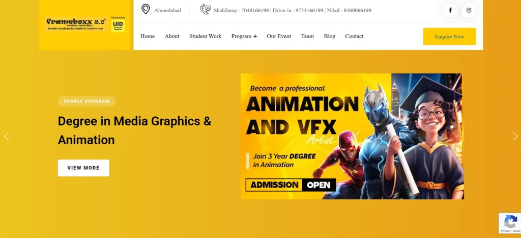game development courses in hyderabad - Frameboxx Animation & Visual Effects – Game Development Professional Course