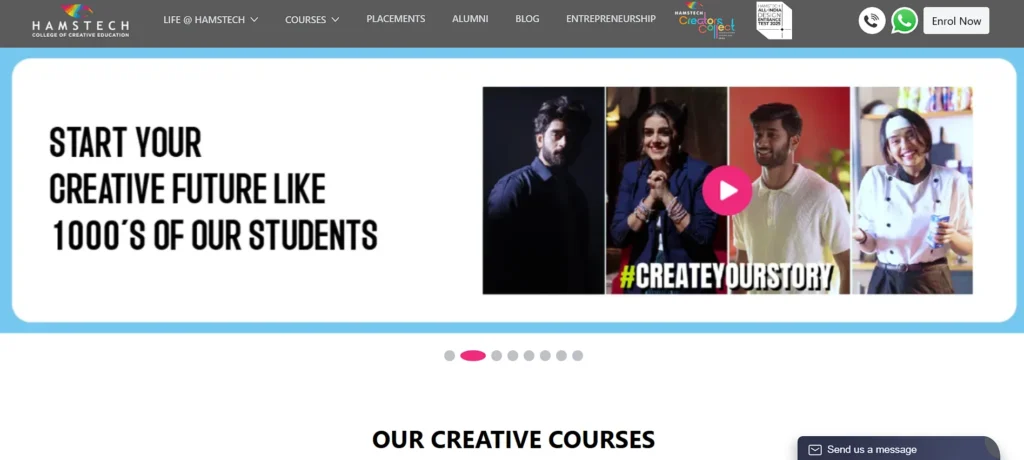 game development courses in hyderabad - Hamstech Institute of Creative Education – Game Design & Development Program
